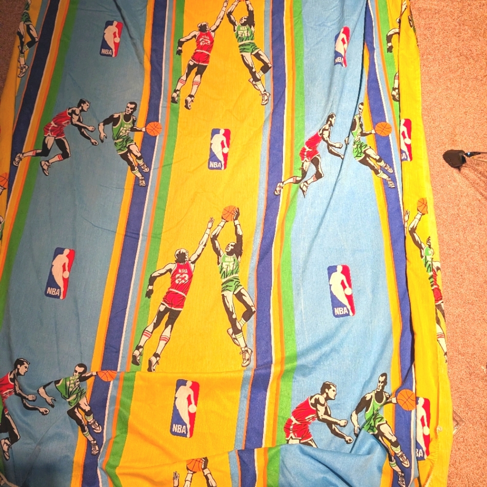 NBA twin fitted sheet